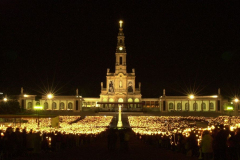 Procesión de velas en Fátima