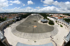Vista desde lo alto del Santuario